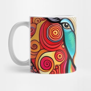 Bill the Quirky and Colorful Goat Mug